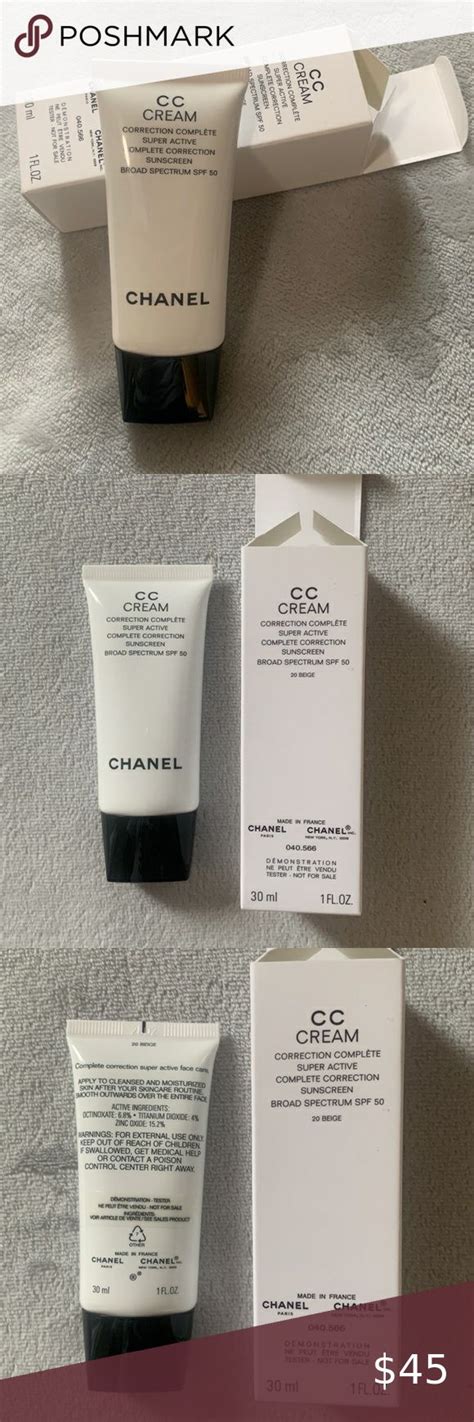 CHANEL Super Active Complete Correction Sunscreen Broad 